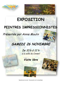 affiche-exposition-peintres-impressionnistes-26-11-2016
